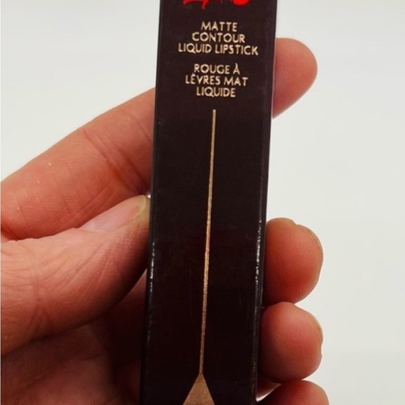 Charlotte Tilbury Lipstick Hollywood Lips Too Bad I'm Bad (Rosy Pink Matte) NIB - Picture 4 of 5